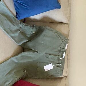 Olive Green Cargo Pants